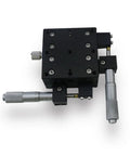 Motorized Rotary Positioning Stage With XY60 L36 Cross Roller Guide Slide Table with Micrometer Drives