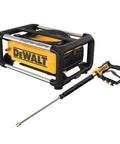 Heavy Duty Pressure Washer 2100 PSI At 1.2 GPM With Bright Yellow Body Portable Cleaning Power For Driveways Siding Cars Patios