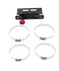 Heavy Duty Tough As Nails 5 Piece Quick Release Roll Bar Fire Extinguisher Mount Bracket Kit With Sure Grip Straps For Polaris Honda Yamaha Utv Rigs, includes mount and heavy-duty straps.