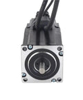 NEMA23 closed-loop stepper motor with encoder and brake for 3D printer, 2Nm, 5A, black housing, silver flange