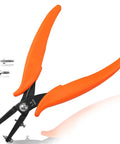 6 Inch Metal Hole Punch Pliers For 1.5mm Clean Holes In Jewelry Making Includes Two Replacement Pins PVC Grips Built For DIY Handcrafts Earrings