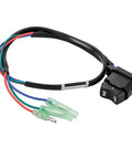Power Boat Trim And Tilt Switch Assembly For Outboard Remote Control Box with wiring and connectors visible
