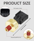 Oil Pressure Sensor Switch And Sending Unit For Dodge Jeep Chrysler Ram Replaces 5149064AA 5149062AA 56028807AB Fits Engine Oil