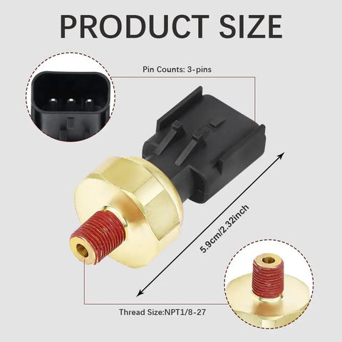 Oil Pressure Sensor Switch And Sending Unit For Dodge Jeep Chrysler Ram Replaces 5149064AA 5149062AA 56028807AB Fits Engine Oil