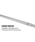 Swedged Panhard Radius Rod 14 Inch Length 3 8 24 Threads RH On One End And LH On The Other 6061 T6 Aluminum, angled view