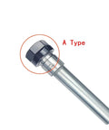 Heavy Duty 150L Collet Chuck Holder Lengthen Tool For CNC Milling Machines With High Hardness Precision Threading and smooth surface.