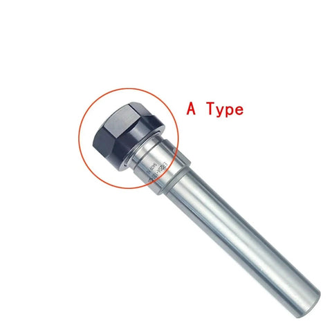 Heavy Duty 150L Collet Chuck Holder Lengthen Tool For CNC Milling Machines With High Hardness Precision Threading and smooth surface.