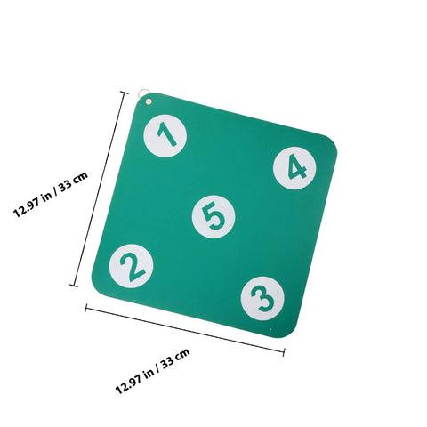 Dope Dual Sided Rubber Fencing Training Target Wall Mounted For Indoor And Outdoor Use Lightweight Practice Equipment Epée Target Board
