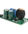 72W Led Driver Module With Slick Pwm Regulator Delivering 6V To 50V Dc Input And Smooth Brightness Control featuring two capacitors and a coil.
