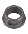 Fresh Stock Cylindrical Flanged Alloy Bushing M146545 M84271 Hella Strong Direct Swap For John Deere And Sabre Lawn Tractors And Utv Front Axle Two Pack - close-up view of bushing