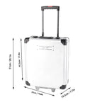 Trolley case for Versatile Professional Repair Tool Kit With Vanadium Steel Complete Set shown with dimensions