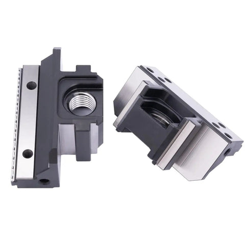 Self Centering CNC Vise for Milling Machine H77120 Precision Clamp with Disassemblable Steel Jaws 0.02mm Repeatability 130x77x65mm Size Heavy Duty Durable Wear Resistant Ideal Milling Fixture for Tight Tolerances, steel jaws shown
