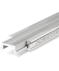 48 Inch Heavy Duty Aluminum Miter T Track And T Slot Bar Kit for Shop Essential Fixtures, showing smooth anodized finish.