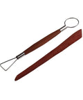 Premium Five Piece Solid Rosewood Sculpting Tools And Clay Molding Knives Built To Handle Daily Pottery Projects While Delivering Rock Solid Grip And Zero Hassle Handling - two rosewood tools with metal components for pottery.