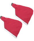 Solid 2 Piece Belt Sander Dust Collection Bags Built For 9401 Models Reusable Woodworking Dust Catcher Heavy Duty Sawdust Collector, red fabric.