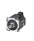 CHUNYE servo motor SGM7J-04AFC6E 400W with black housing and silver mounting flange, front view