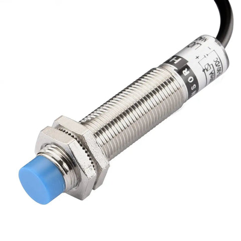 M12 Capacitive Proximity Sensor Switch Non Shield Type Built Tough For Dielectric Detection Sensing Range One To Five Millimeters