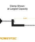 Side view of Four Piece Universal Fence Clamps for Woodworking, Quick Mounting on Table Saws, Miter Saws, Router Tables and Drill Press Tables