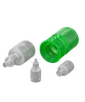 Grab these Mini Vacuum Suction Cup Chuck Manipulator Accessories with Industrial Rubber Sucker Pads, including green and clear suction cup attachments.