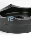 Beefy 3 Inch Conduit Punch And Die Kit For Metric Hydraulic Knockout Driver M20x1.5 Thread, 13 Ton Punch, close-up view