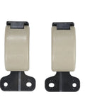 Rear Quarter Window Latch Pair For Toyota Tundra 2000 2001 2002 2003 2004 2005 2006 Tan Color Replacement Left And Right Quarter Glass Latch OEM Nos 62910-34012-E0 62920-34012-E0 front view