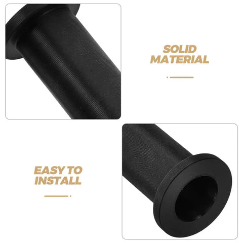 Premium 8 Pack Black Plastic Oarlock Bushings For Kayaking And Boating Upgrades Oar Protection Plus Universal Fit Hardware Socks To Keep Your Paddles Smooth And Dang Free From Dents. black plastic kayak oar lock bushing