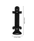 Car Fire Extinguisher Holder Wall Mounted Bracket Go To Universal Fit For Vehicles And Boats Adjustable black plastic bracket