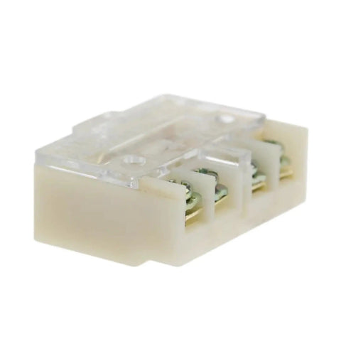 Self Reset Pedal Travel Limit Switch With Silver Contacts For Precise Millimeter Stroke Workhorse Heavy Duty Housing Anti Impact And Wear Resistant Ideal For Conveyors And Automation Wide Industry Compatibility And Flexible Wiring, beige housing