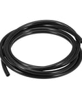 PU Air Tubing Hose 10mm OD 6.5mm ID 3 Meter Length for Air Compressor shown coiled, durable black flexible pneumatic tube for DIY