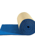 Blue Egg Crate Acoustic Foam Roll That Slays Noise, 3.2 Inch X 32.8 Feet, 2 Inch Thick soundproof panel rolled for easy application.
