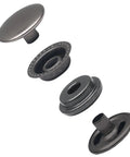 120 Pieces 15mm Stainless Steel Snap Fasteners Kit Workhorse Heavy Duty Press Stud Caps for Boat Canvas Bags Coats DIY Projects