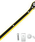 360 Degree Swivel Head Jack Ratchet Wrench With Forward And Reverse Knob, Labor Saving Hand Tool For Quick Tire Changes, Road Trip Ready