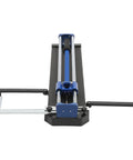 24Inch Heavy Duty Manual Tile Cutter For Porcelain And Ceramic Slabs Featuring Tungsten Alloy Score Wheel double guided rails view from the front