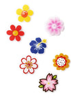 Colorful Clip On Flower And Butterfly Spoke Decorations For Kids Bicycles Universal Fit Easy Snap On Spoke Accessories in assorted colors