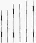 Home Gym Dumbbell To Barbell Connector With Ultra Precision Thread And Non Slip Steel Tube for easy weightlifting swaps.