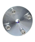 Premium 4X4 Go Kart Live Axle Hubs 2 Pack Built Tough For Dropping Into Your Rig With 1 Inch To 3/4 Step Down Shaft And 1/4 Keyway For Eight Inch Wheels Trikes Atv Quads Carts round steel disc with four bolts for axle mounting