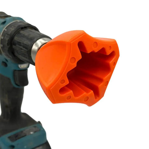 Screwdriver 2.0 Drill Attachment For Quick Ground Screw Installation And Removal on cordless drill.