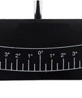Close-up of the angle dial on the Metal Rod Pendulum Experiment Kit With Adjustable Bob Height For Simple Harmonic Motion Lab.