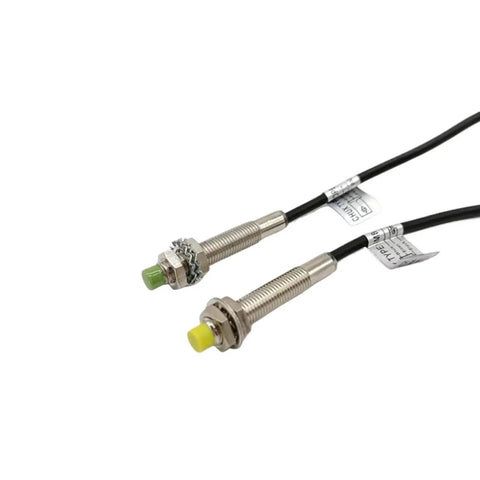 Inductive Proximity Sensor Switch For M8 2mm Range PNP NPN 5V 24V DC Auto Motion Sensor For Air Cylinders IM8 2 DPA DPB Cylinder Type NO NC Plug And Play High Sensitivity Durable Housing Easy Install, two M8 metal sensors with cable