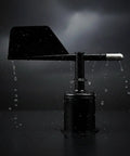 ABS Wind Anemometer Shell Accurate Wind Direction Indicator For Outdoor Weather Stations Greenhouses And Garden Decor Durable Black Weatherproof UV Resistant