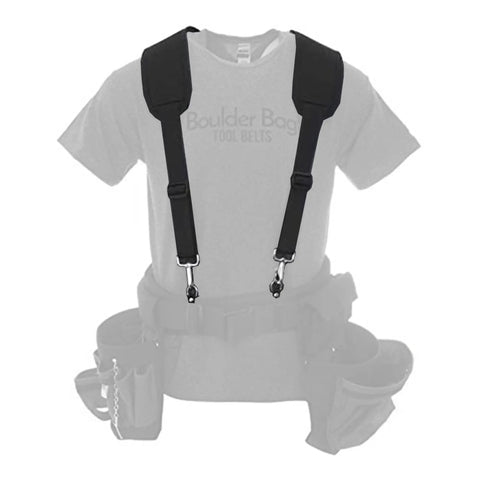 Comfort Padded Suspenders For Tool Belts With Beast Mode Support And All Day Comfort Waterproof 1000 Denier Dupont Cordura Ergonomic Design