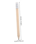 Bulk Golf Pencils 50 Pack With Erasers Graphite Wood Pencils For School Office And Art Projects Half Golf Pencils Kid Friendly