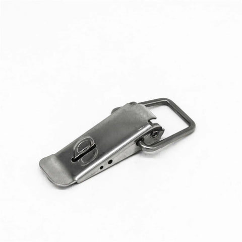 Stainless Steel 304 Toggle Latch Kit For Tool Boxes And Cabinets With Cambered Spring Wire Hasp Hook Clamp Locking Latch For Secure Storage