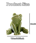 Frog Toilet Bolt Covers Set Of 2 Ceramic Toilet Cap Covers Cute Green Frog Screw Caps For Bottom Of Toilet Easy To Install