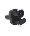 CCS2 To Type 2 To NACS Adapter 250KW EV Charger Plug For Tesla Models showing a black charging plug with multiple ports.