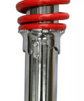 Close-up of Two Pack Front Adjustable Shock Absorbers for 150cc and 250cc Go Karts, red spring detail, five position damping.