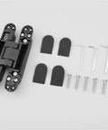 Invisible Secret Door Hinge Hidden Three Dimensional Cross Adjustable Hinge For Wooden Doors Concealed Door Hardware