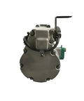 Legit Grade Electric AC Compressor Compatible With Hyundai Kona And Kia Niro EV 97701K4000 97701-K4000 HES33 in silver with electrical connector.