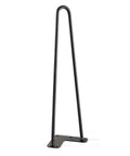 Satin Black Hairpin Coffee Table Legs Set Of 4 Beefy Heavy Duty Metal Modern Table Legs With Floor Protectors And Screws Included