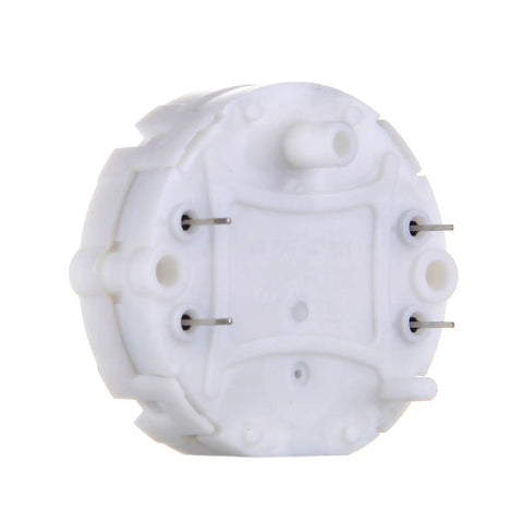 Rear view of 8 Pack Gauge Cluster Stepper Motors X27 168 For Instrument Repair And Speedometer Fix, white housing with connector pins